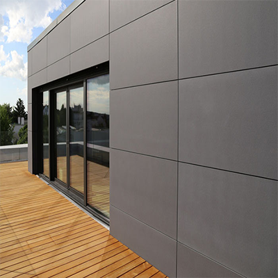 Composite and Tile Facade Cladding